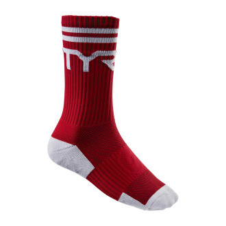 Ponožky TYR Crew - red