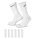 Tréninkové ponožky Nike Everyday Plus Cushion Crew 6 párů - bílá