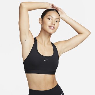 Dámská sportovní podprsenka Nike Swoosh - černá
