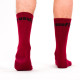 Unisex ponožky CrossFit Northern Spirit - červené