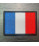 N&aacute;&scaron;ivka francouzsk&eacute; vlajky se such&yacute;m zipem 7 x 5 cm