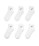 Ponožky Nike Everyday Cushioned - 6 p&aacute;rů - b&iacute;l&eacute;