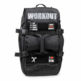 Batoh-taška přes rameno WORKOUT 2.0 - černá