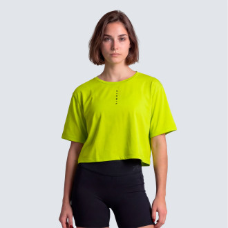 D&aacute;msk&eacute; crop tričko Picsil Performance SS26 - zelen&eacute;