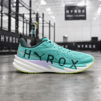 D&aacute;msk&eacute; běžeck&eacute; boty Puma Hyrox Velocity NITRO 5 - tyrkysov&aacute;