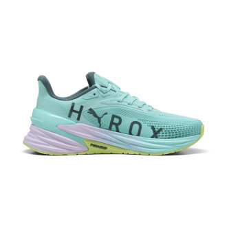 Dámské běžecké boty PUMA x HYROX Activate Nitro TR - tyrkysová