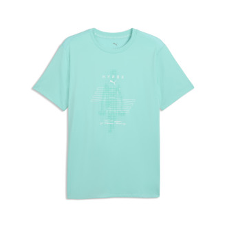 Pánské tričko PUMA HYROX CLOUDSPUN THERMOADAPT - tyrkysová