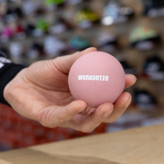 Mas&aacute;žn&iacute; m&iacute;ček Lacrosse ball WORKOUT - pudrově růžov&aacute;