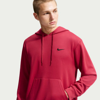 P&aacute;nsk&aacute; mikina Nike Dri-FIT s kapuc&iacute; a UV ochranou - červen&aacute;