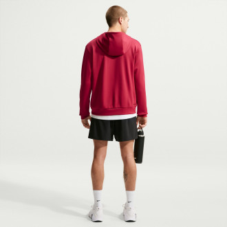 Pánská mikina Nike Dri-FIT s kapucí a UV ochranou - červená