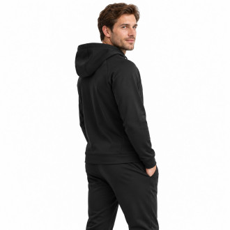 Pánská mikina Nike Dri-FIT s kapucí a UV ochranou - černá