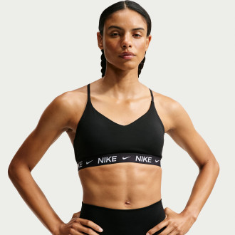 D&aacute;msk&aacute; podprsenka Nike Indy s lehkou oporou - čern&aacute;