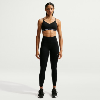 Dámská podprsenka Nike Indy s lehkou oporou - černá