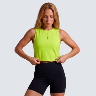 D&aacute;msk&eacute; crop top Picsil Performance SS26 - citrus